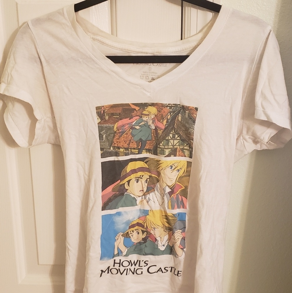Howl's Movie Castle V-Neck Shirt